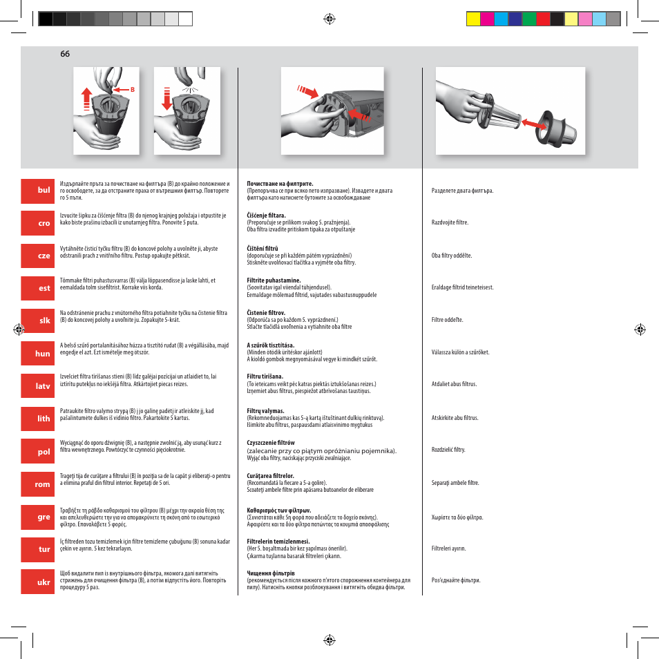 Electrolux ZB3012 User Manual | Page 66 / 84