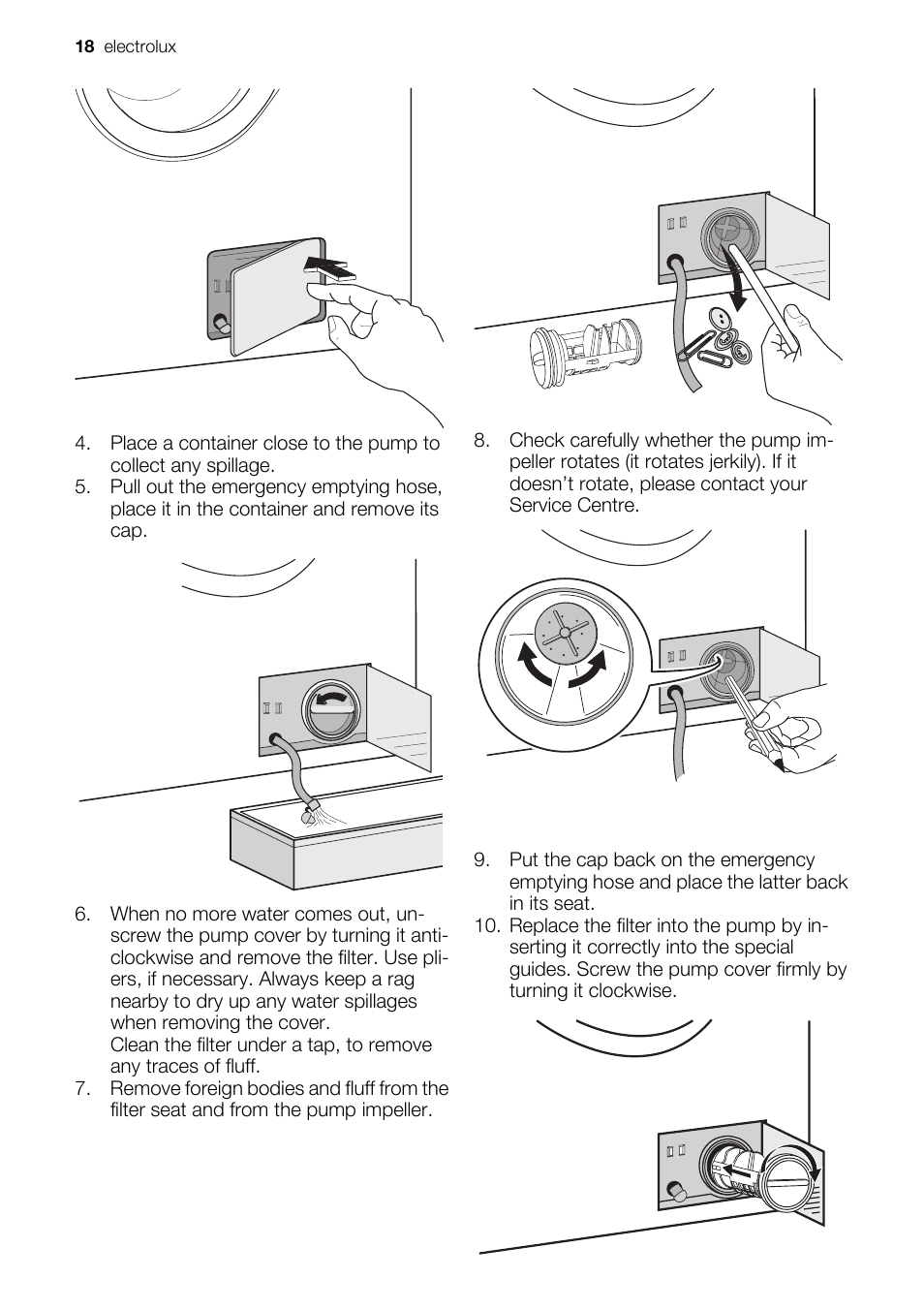 Electrolux EWF127410X User Manual | Page 18 / 56