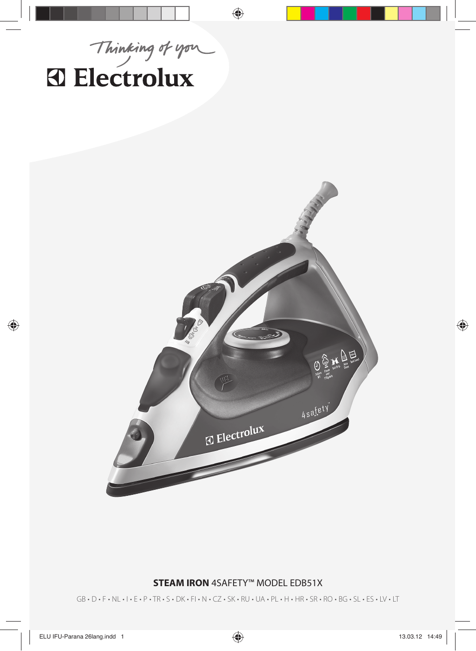 Electrolux EDB5110MO User Manual | 84 pages