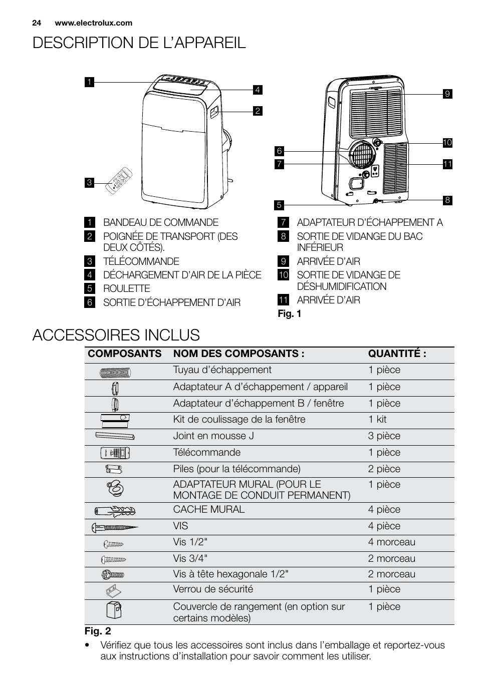 New eu portable manual_en_fr_it_es_pt_24 | Electrolux EXP09HN1WI User Manual | Page 24 / 86
