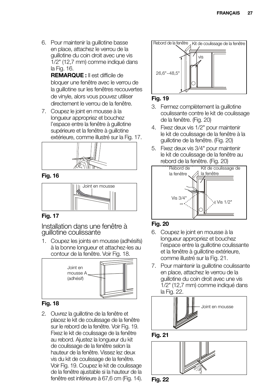 New eu portable manual_en_fr_it_es_pt_27 | Electrolux EXP09HN1WI User Manual | Page 27 / 86