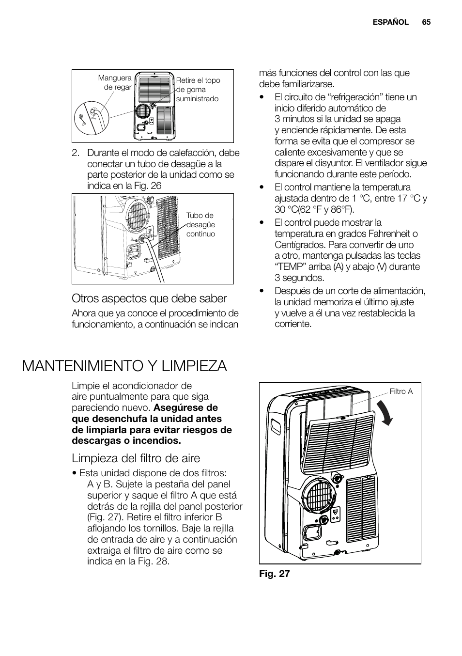 New eu portable manual_en_fr_it_es_pt_65, Otros aspectos que debe saber, Jnqjf[befmmmuspefbjsf | Electrolux EXP09HN1WI User Manual | Page 65 / 86