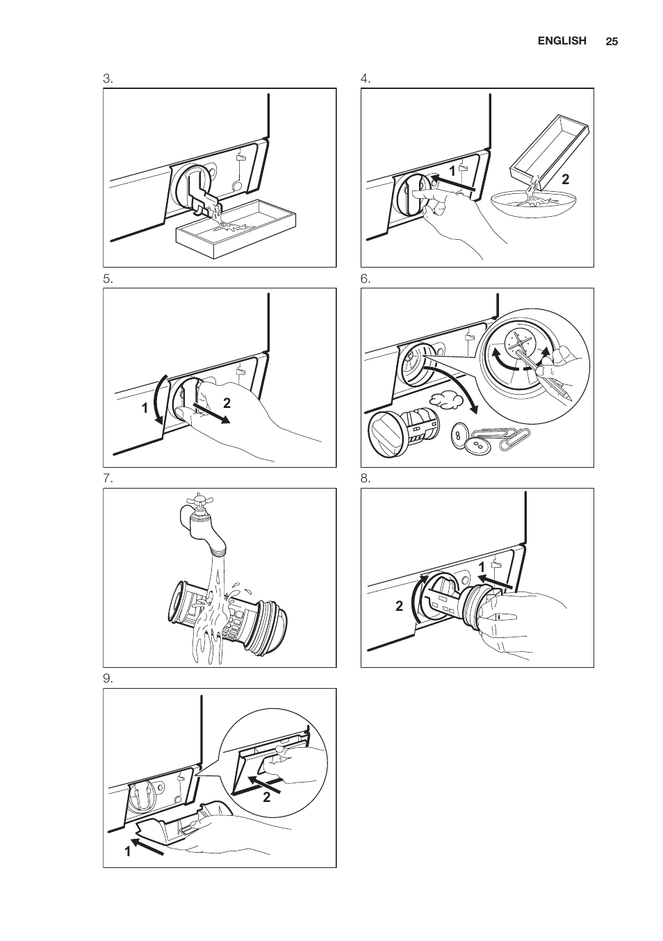 Electrolux EWW1486HDW User Manual | Page 25 / 64