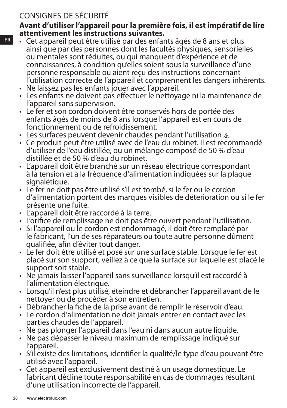 Electrolux EDB5220 User Manual | Page 28 / 84