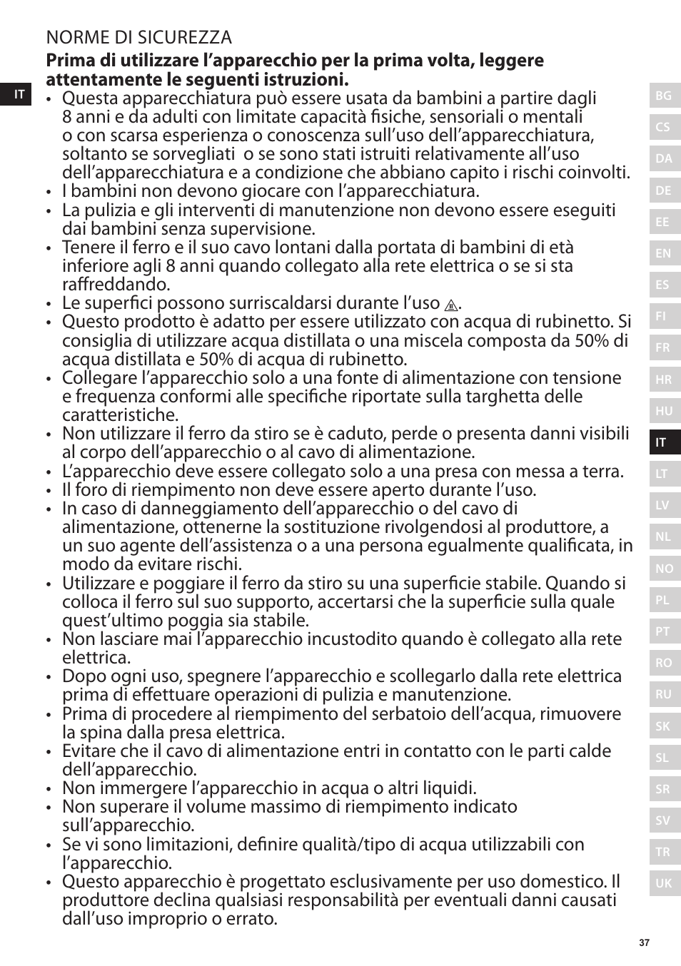Electrolux EDB5220 User Manual | Page 37 / 84