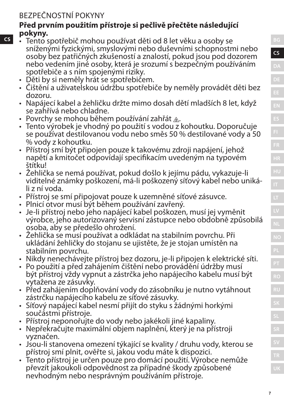 Electrolux EDB5220 User Manual | Page 7 / 84