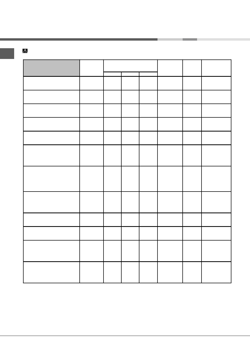 Programmes | Hotpoint Ariston LDF 12314E B EU User Manual | Page 20 / 84