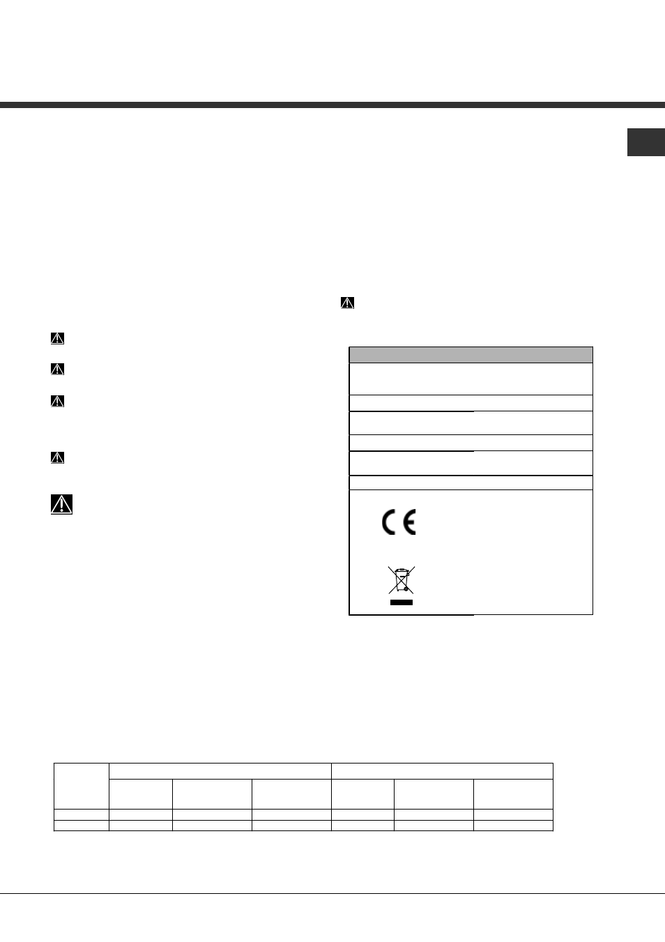 Hinweise zur ersten inbetriebnahme | Hotpoint Ariston LDF 12314E B EU User Manual | Page 27 / 84