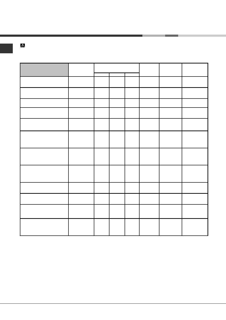 Spülprogramme | Hotpoint Ariston LDF 12314E B EU User Manual | Page 32 / 84