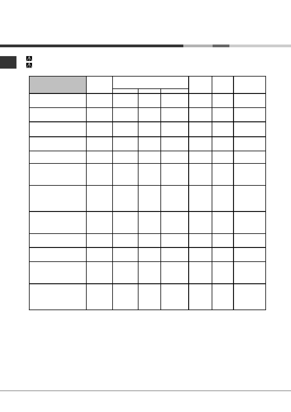 Programas | Hotpoint Ariston LDF 12314E B EU User Manual | Page 56 / 84