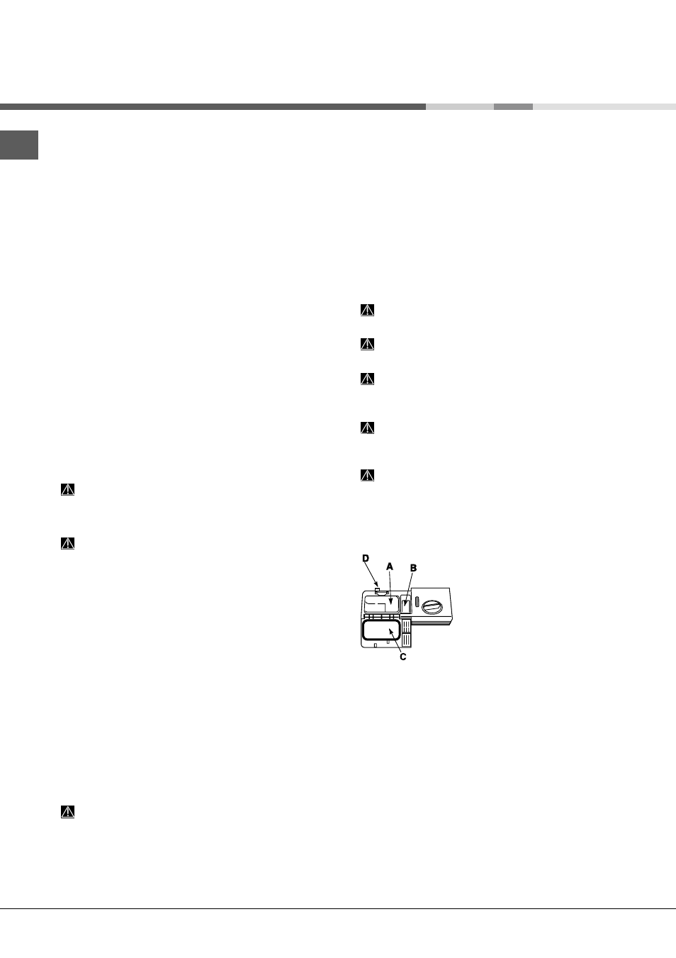 Mise en marche et utilisation | Hotpoint Ariston LFSA+ M284 A WH User Manual | Page 30 / 84