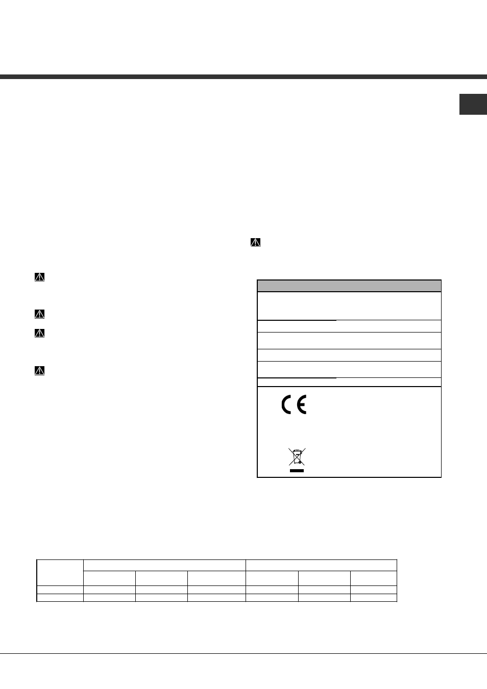 Aanwijzingen voor de eerste afwascyclus | Hotpoint Ariston LFSA+ M284 A WH User Manual | Page 51 / 84