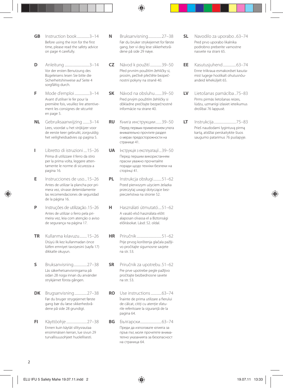 Electrolux EDB8040 User Manual | Page 2 / 84