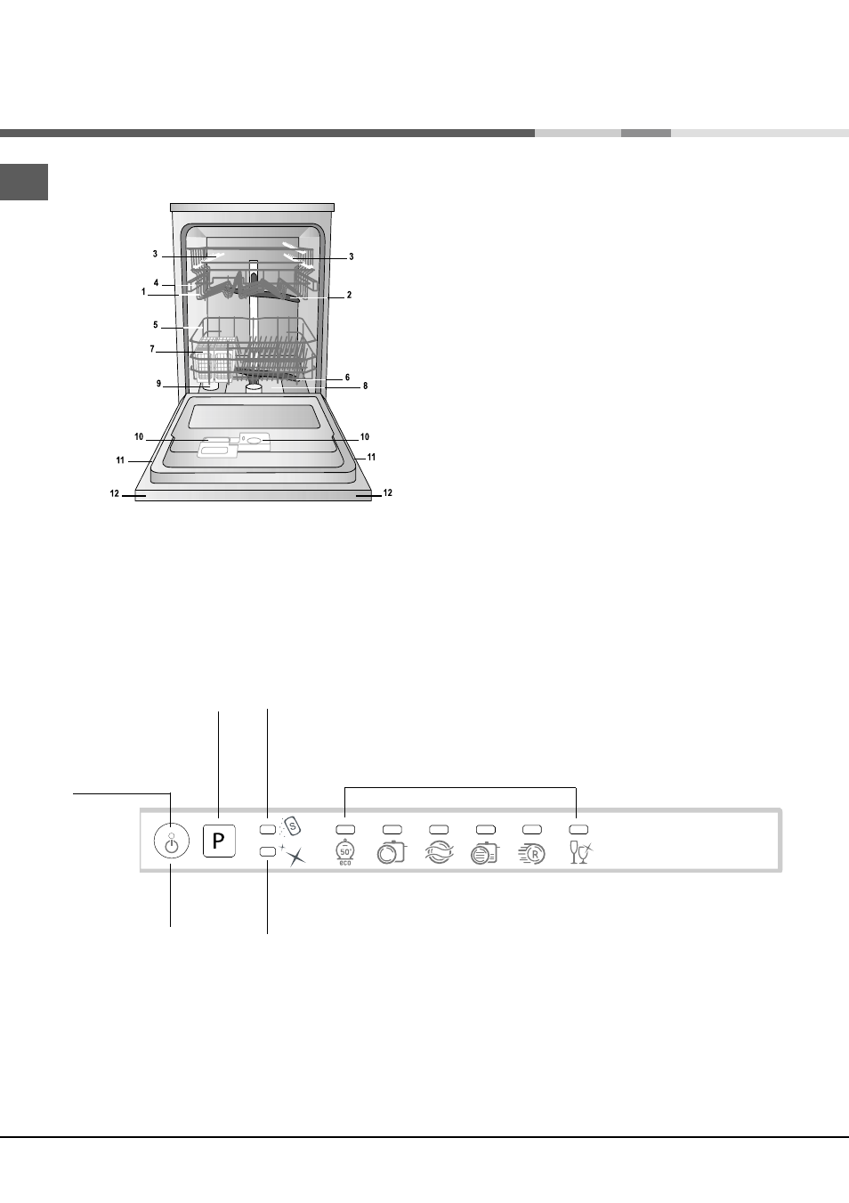 Description de l’appareil | Hotpoint Ariston LFT 116 A-HA.R User Manual | Page 28 / 84