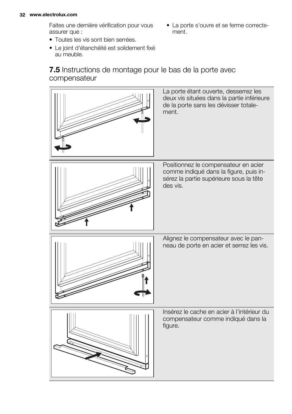 Electrolux ERX3313AOX User Manual | Page 32 / 72