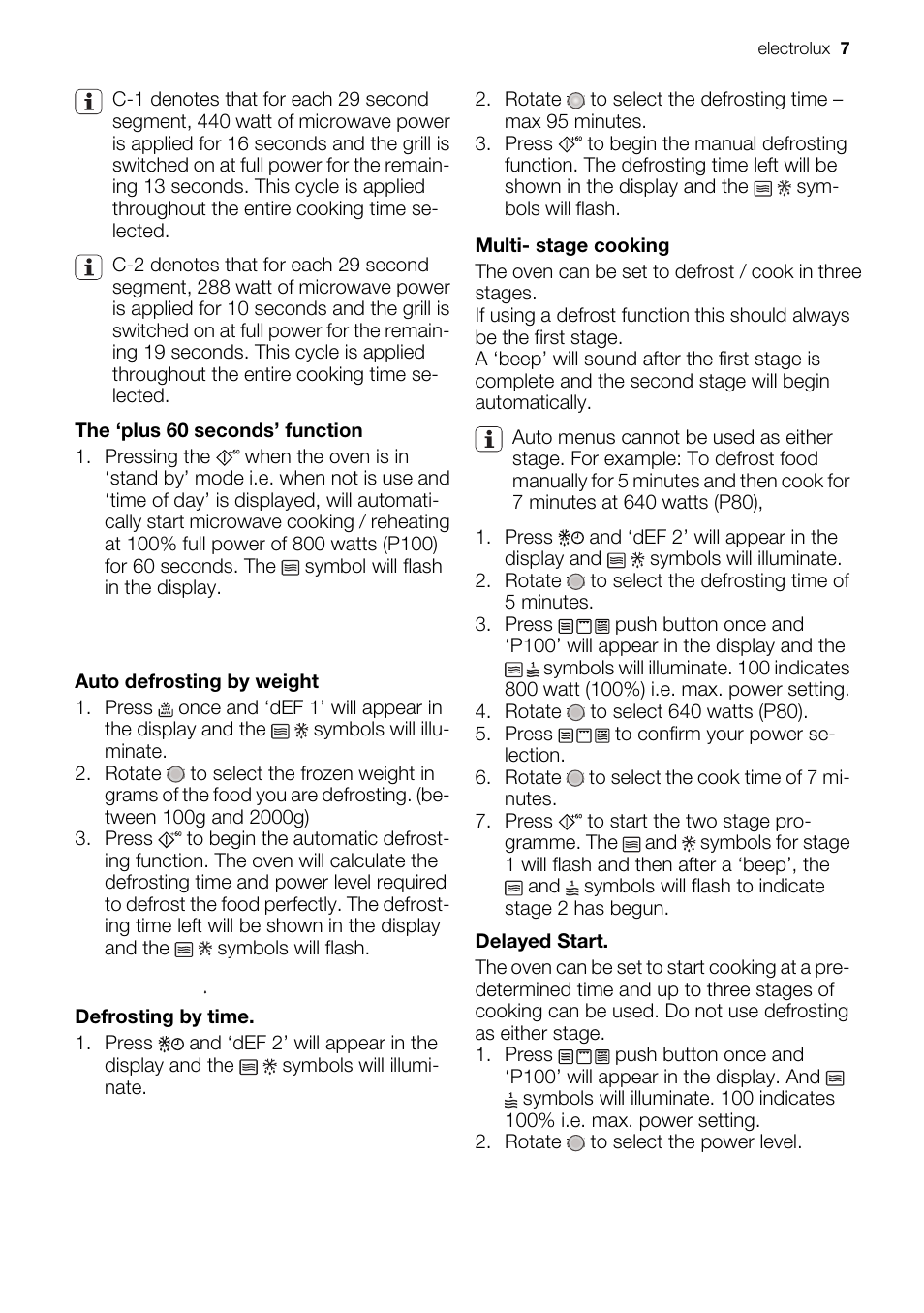 Electrolux EMS20300OX User Manual | Page 7 / 88