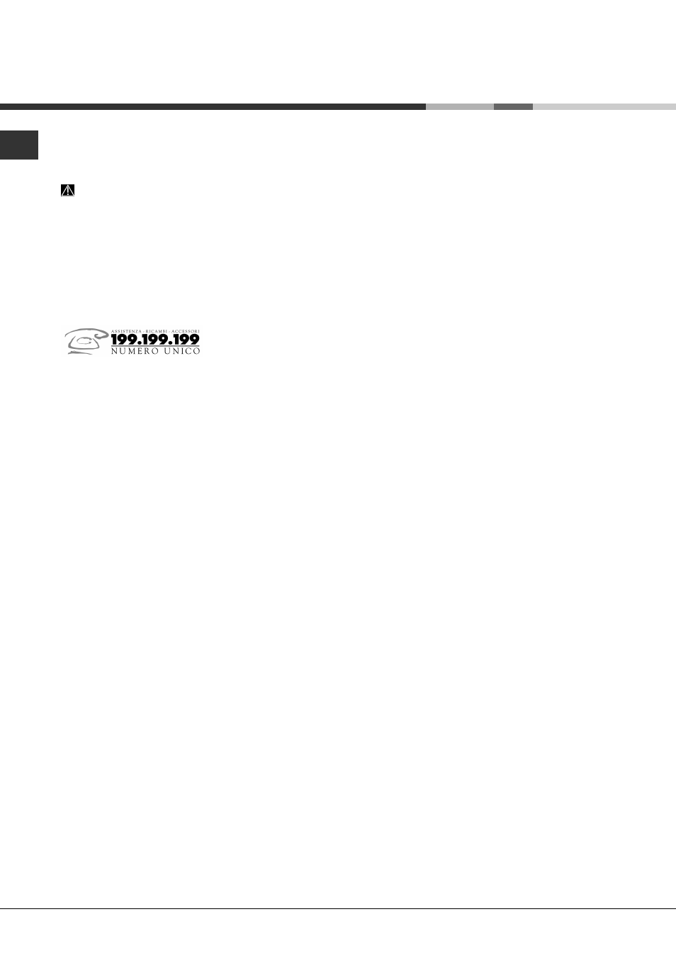 Assistenza, Assistenza attiva 7 giorni su 7 | Hotpoint Ariston LFTA+ M174 A User Manual | Page 12 / 84