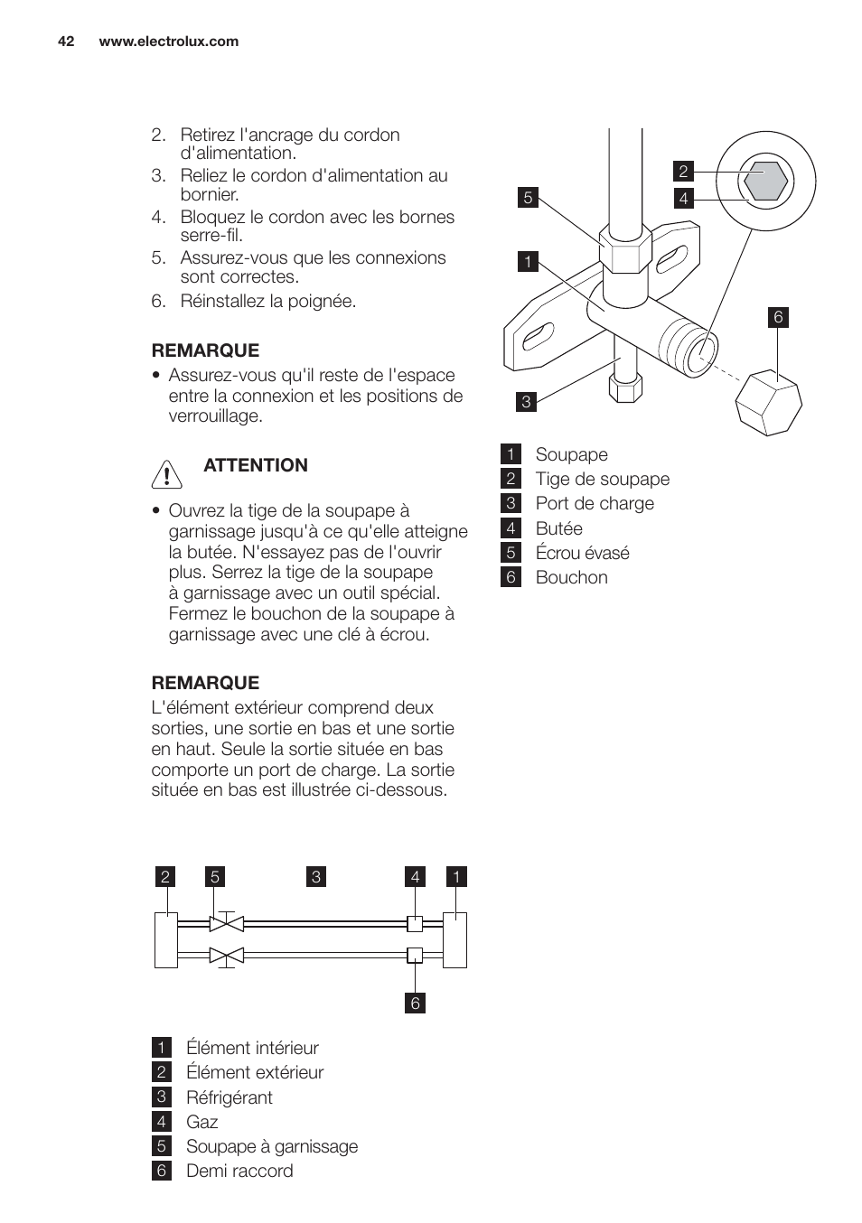 Electrolux EXH12HL1WE User Manual | Page 42 / 112