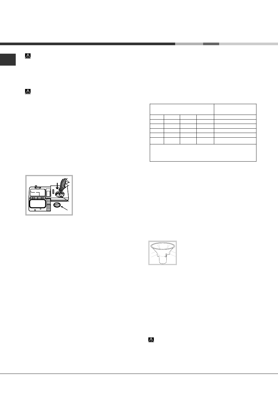 Abrillantador y sal regeneradora, Cargar el abrillantador, Cargar la sal regeneradora | Hotpoint Ariston LFS 216 IX FR User Manual | Page 68 / 84