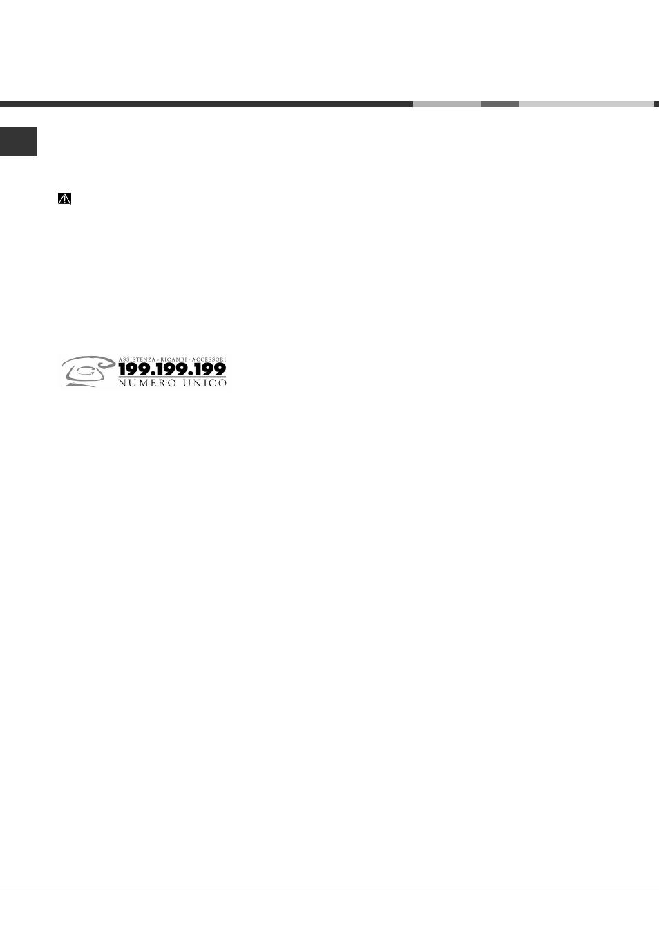 Assistenza | Hotpoint Ariston LFSA+ 2164 A IX User Manual | Page 12 / 84