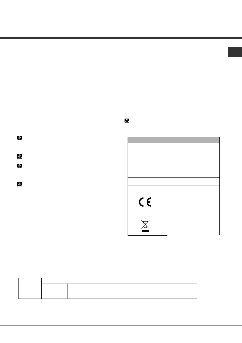 Aanwijzingen voor de eerste afwascyclus | Hotpoint Ariston LFSA+ 2164 A IX User Manual | Page 51 / 84