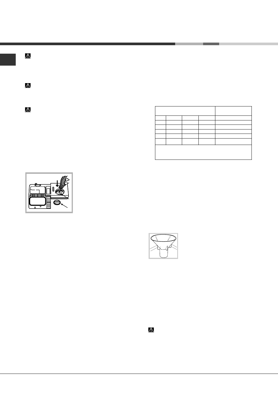 Abrilhantador e sal regenerante, Carregar o abrilhantador, Carregar o sal regenerante | Hotpoint Ariston LFSA+ 2164 A IX User Manual | Page 80 / 84