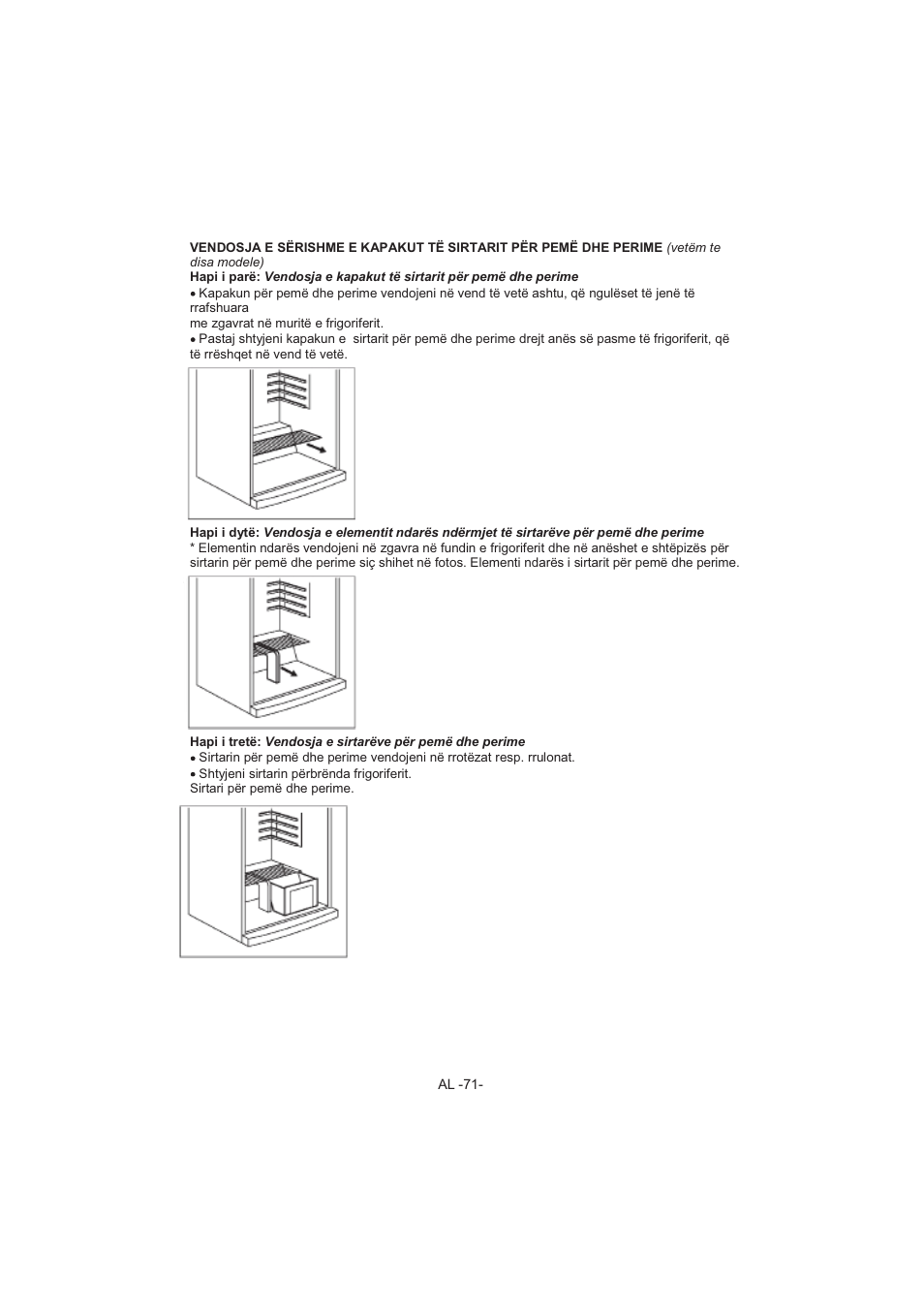 Electrolux EJF4440AOW User Manual | Page 73 / 136