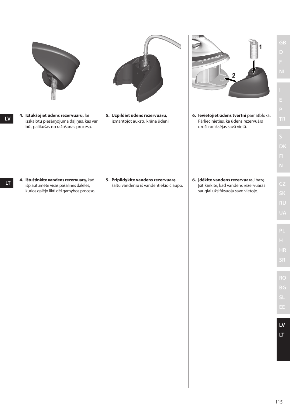 Electrolux EDBS2300 User Manual | Page 115 / 124