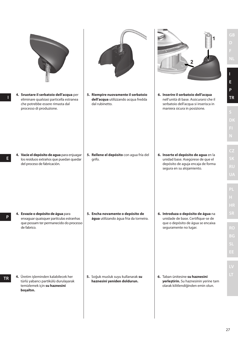 Electrolux EDBS2300 User Manual | Page 27 / 124