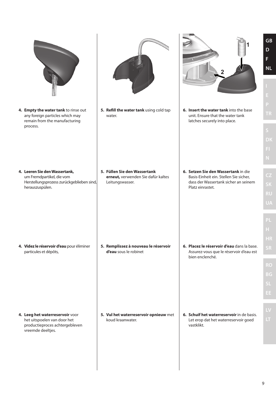 Electrolux EDBS2300 User Manual | Page 9 / 124