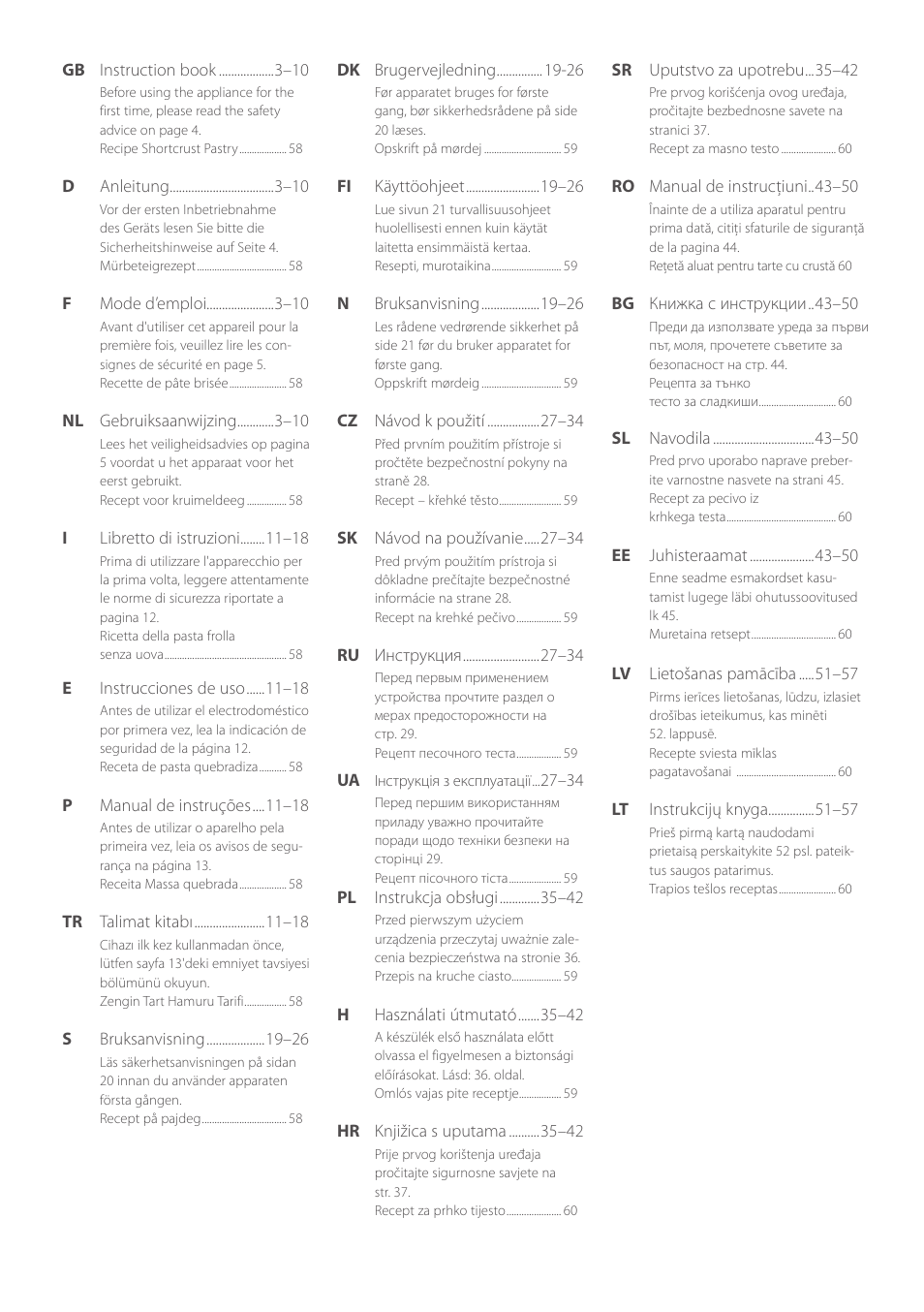 Electrolux EHM4400 User Manual | Page 2 / 64