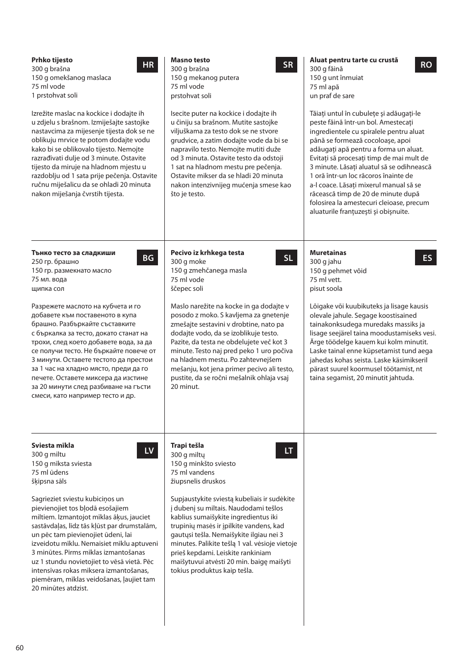 Electrolux EHM4400 User Manual | Page 60 / 64