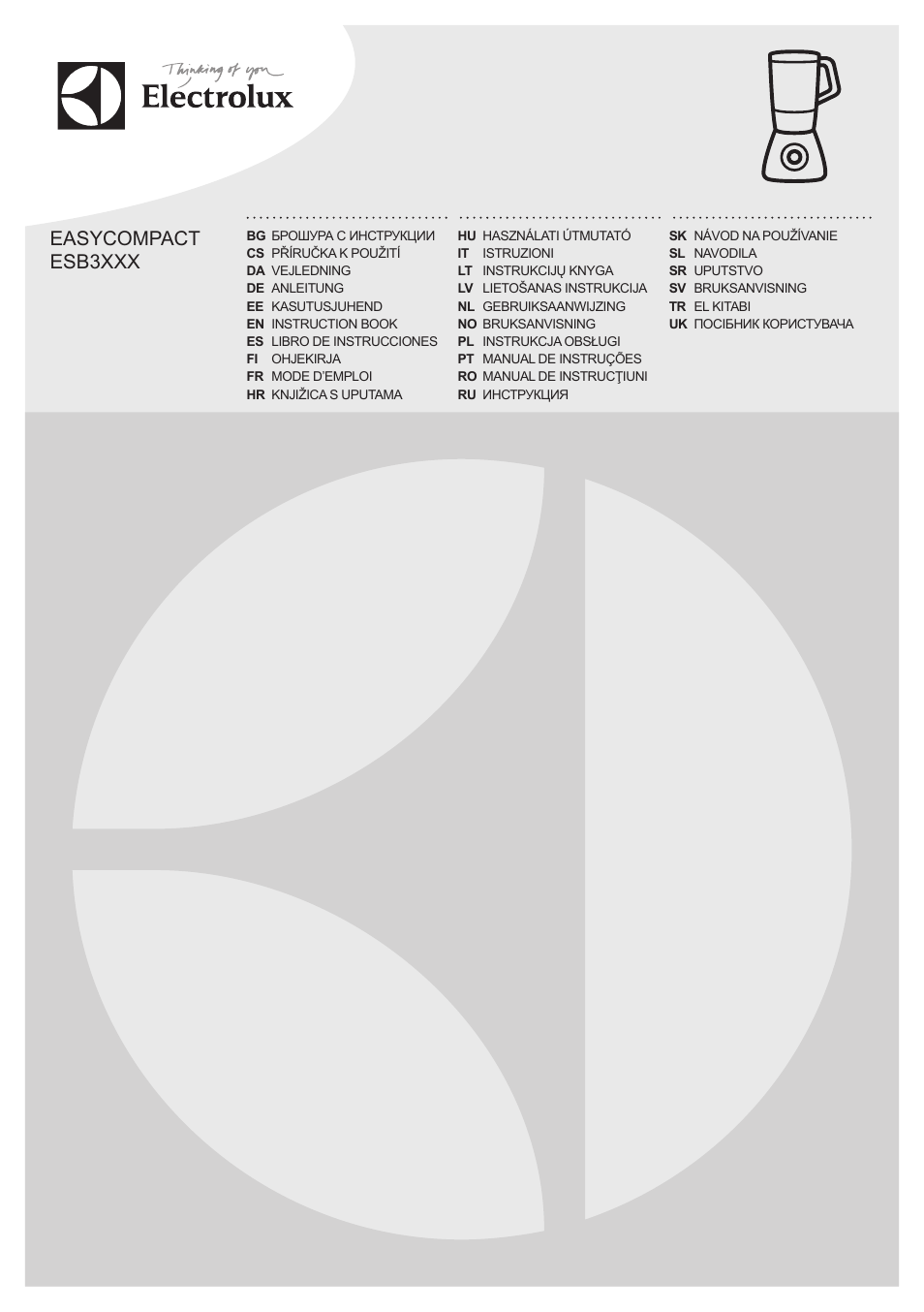 Electrolux ESB3400 User Manual | 112 pages