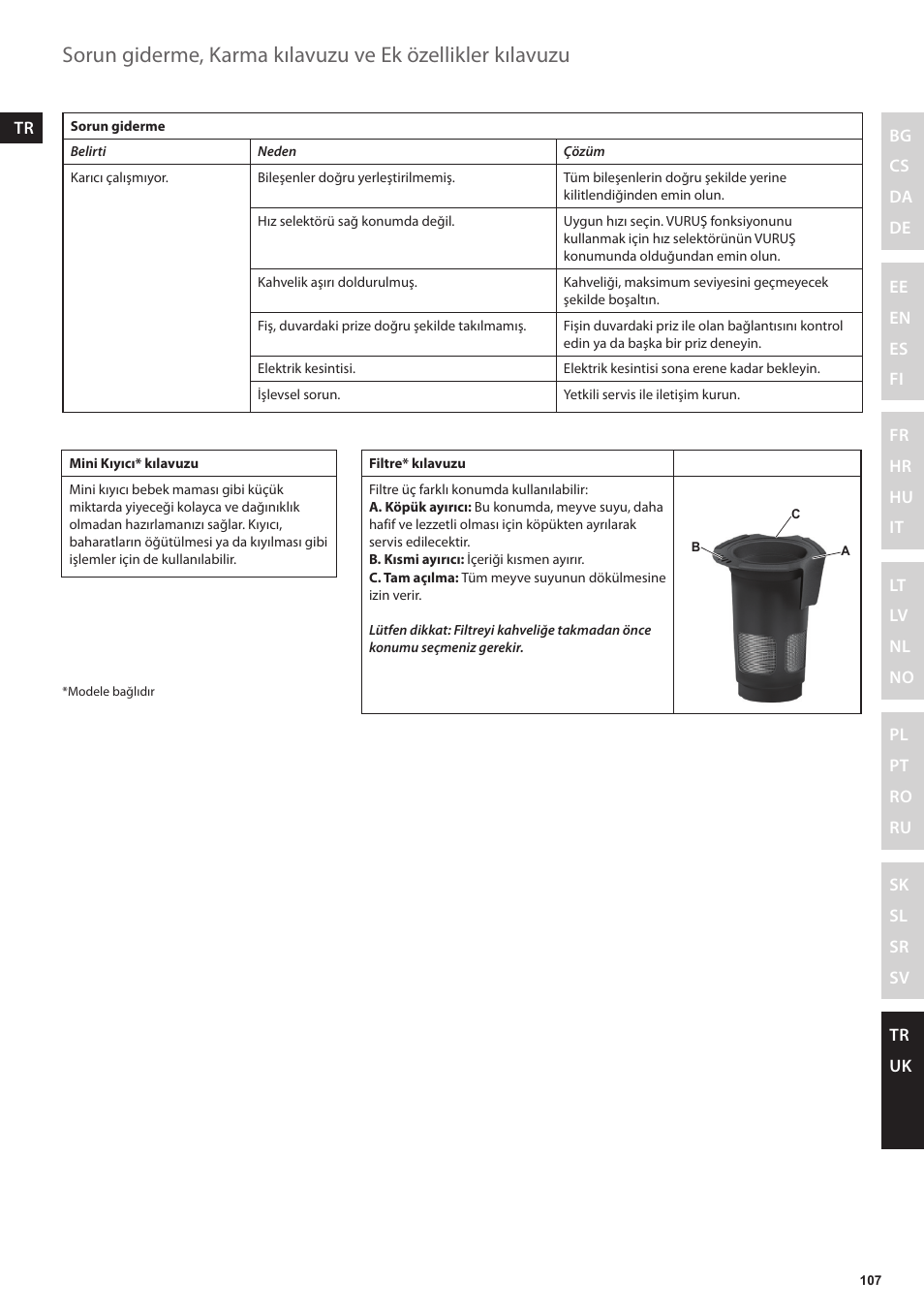 Electrolux ESB3400 User Manual | Page 107 / 112