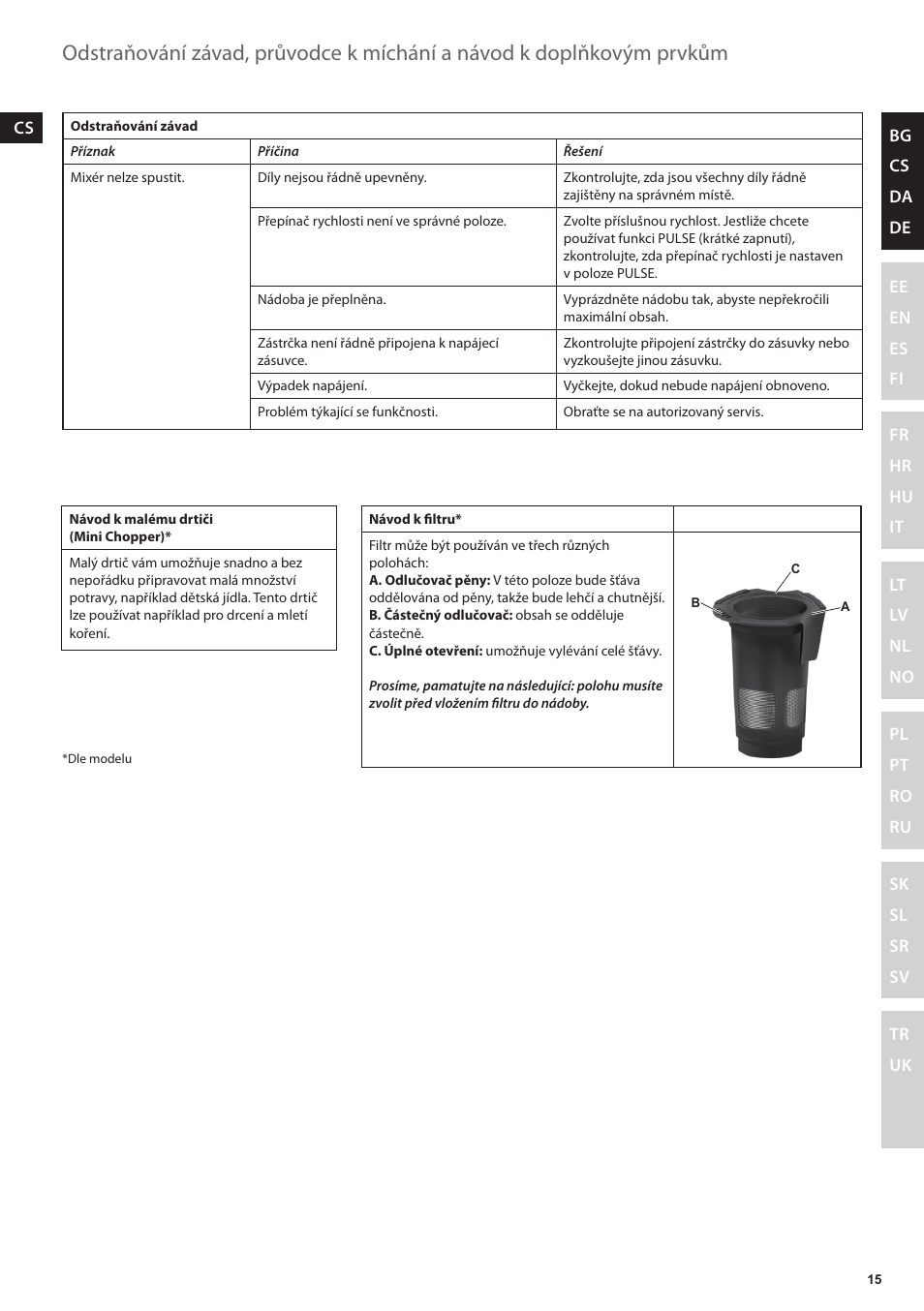 Electrolux ESB3400 User Manual | Page 15 / 112