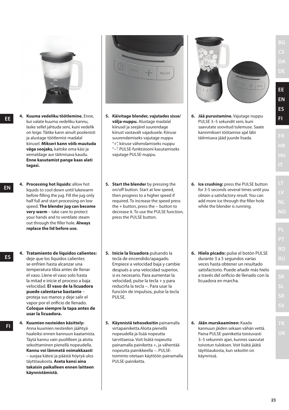 Electrolux ESB3400 User Manual | Page 23 / 112
