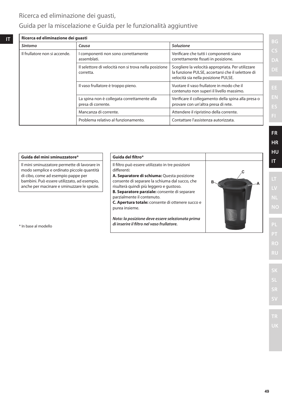 Electrolux ESB3400 User Manual | Page 49 / 112
