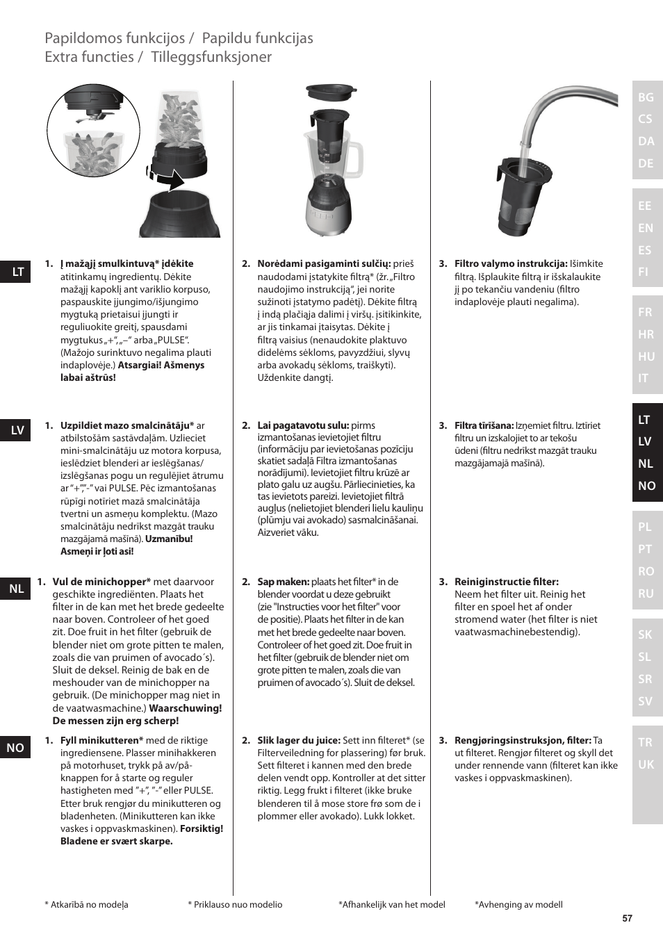 Electrolux ESB3400 User Manual | Page 57 / 112