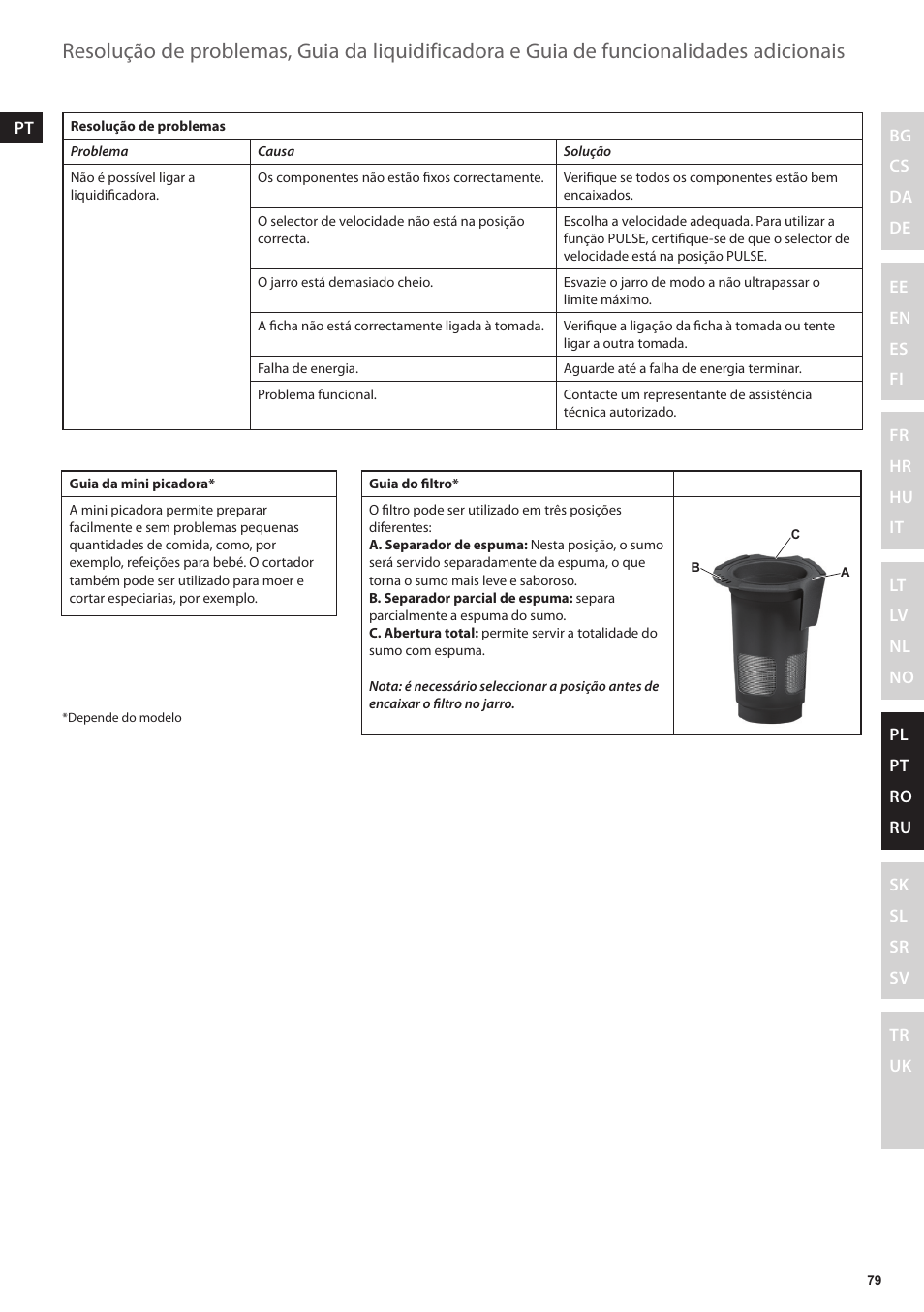 Electrolux ESB3400 User Manual | Page 79 / 112