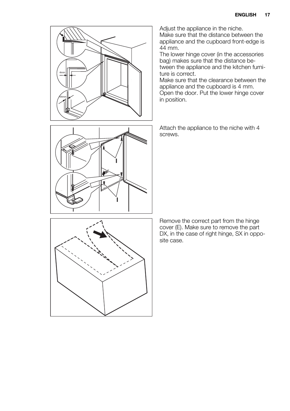 Electrolux ERN3313AOW User Manual | Page 17 / 24