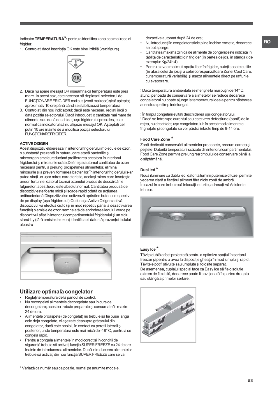 Hotpoint Ariston Combiné EBYH 18213 F O3 User Manual | Page 53 / 64