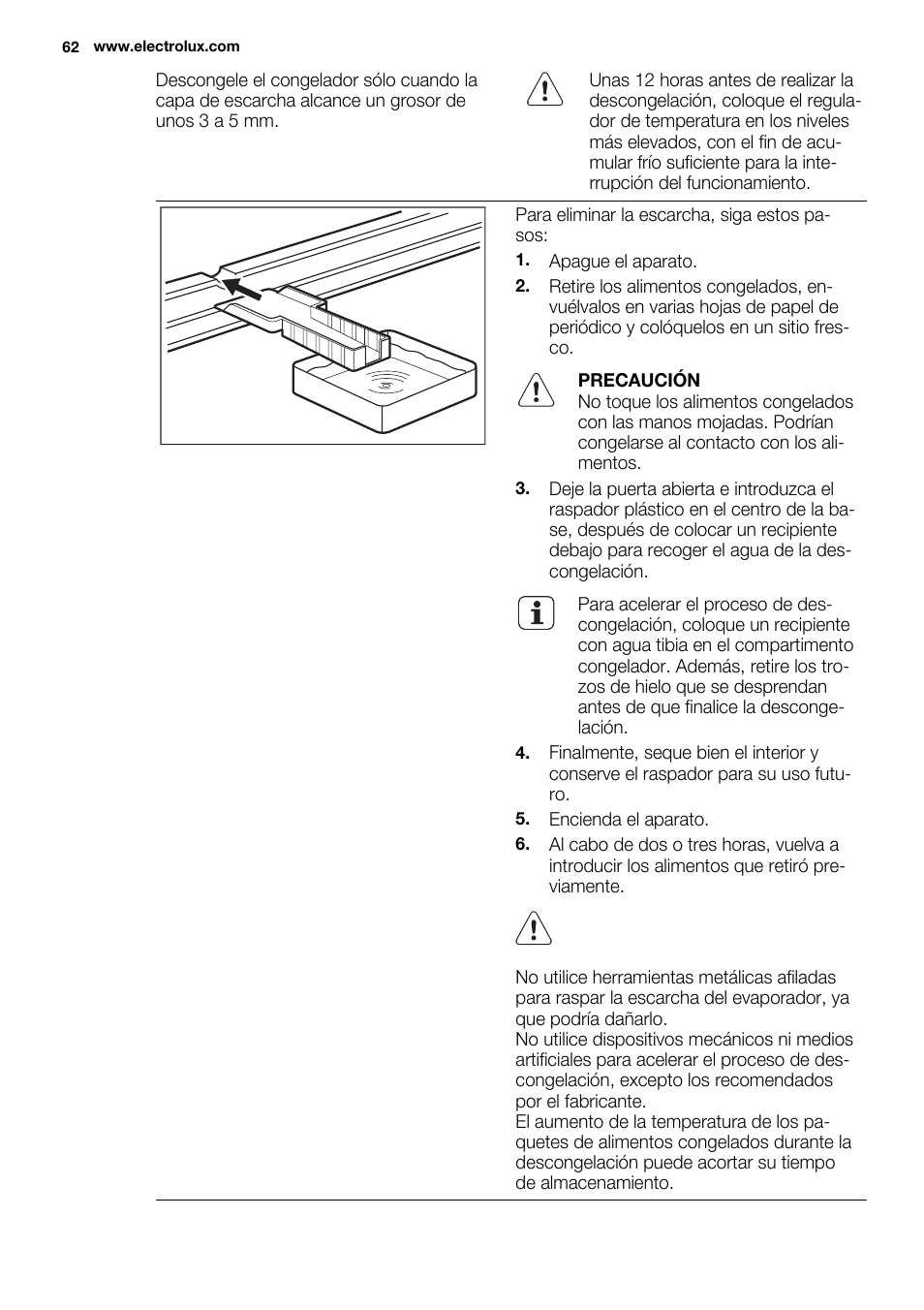 Electrolux ENN2911AOW User Manual | Page 62 / 76