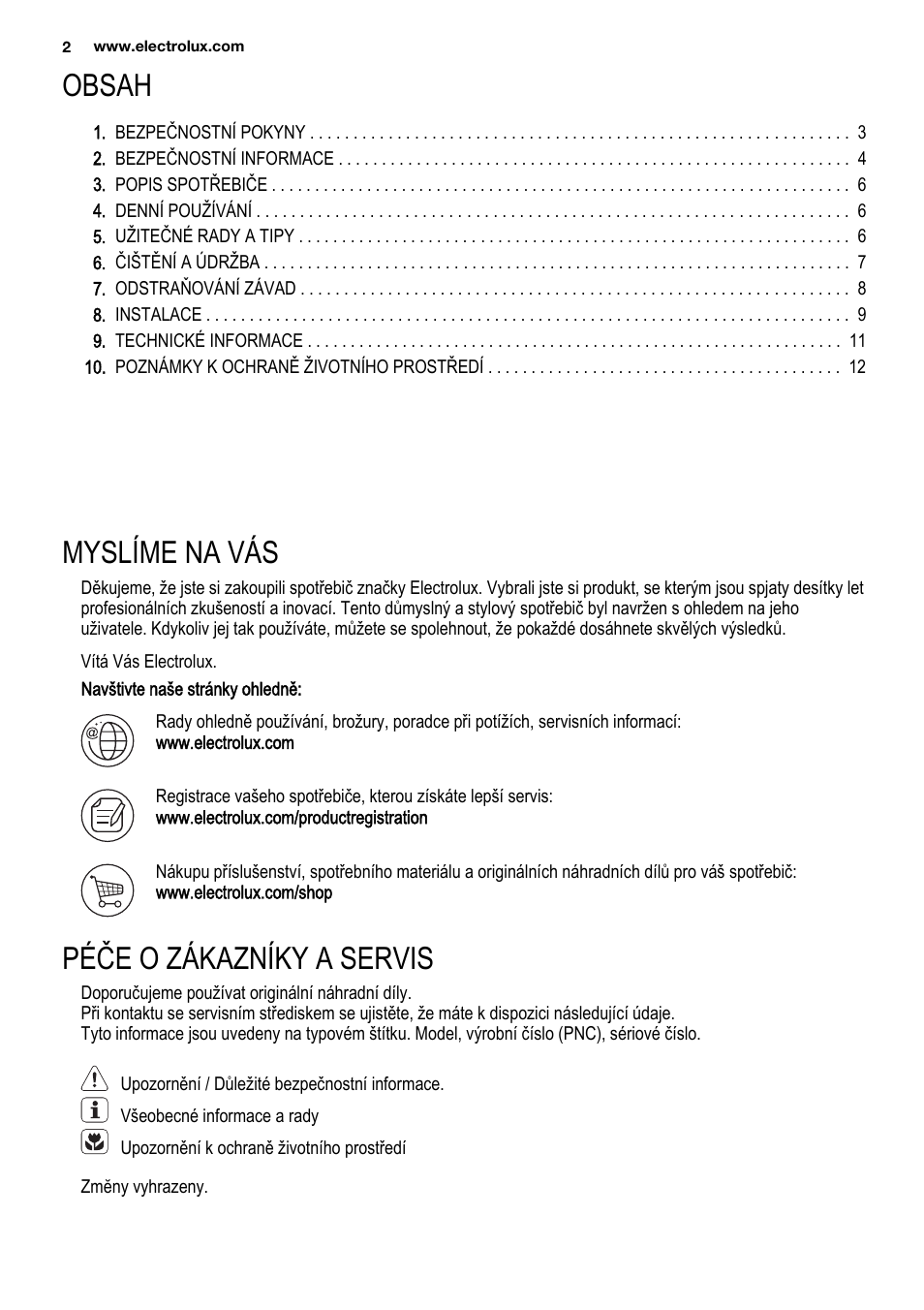 Electrolux EHF3920BOK User Manual | Page 2 / 72