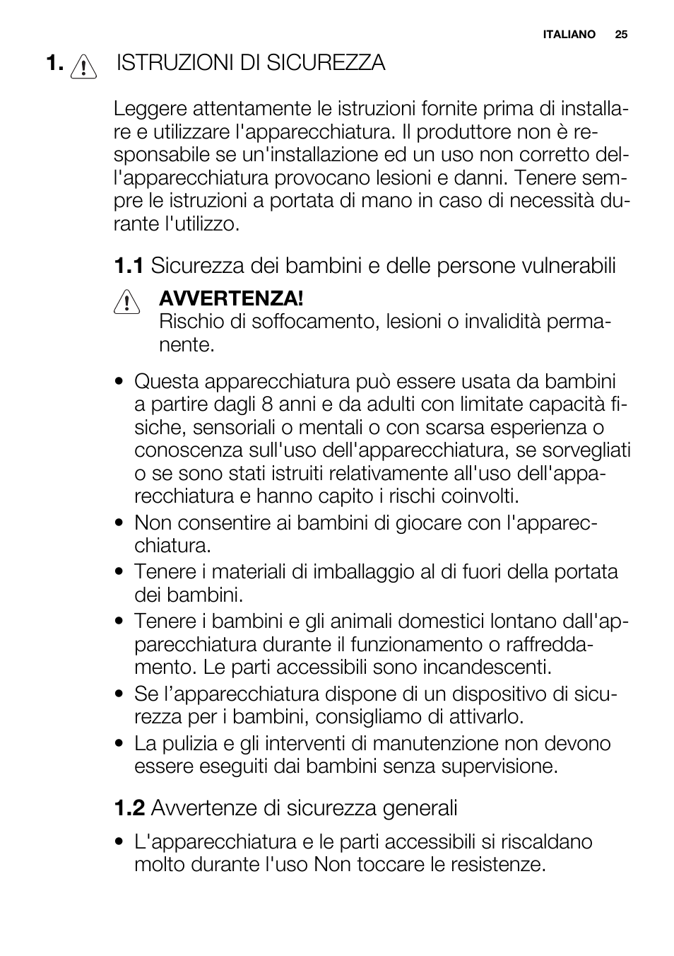 Electrolux EHF3920BOK User Manual | Page 25 / 72