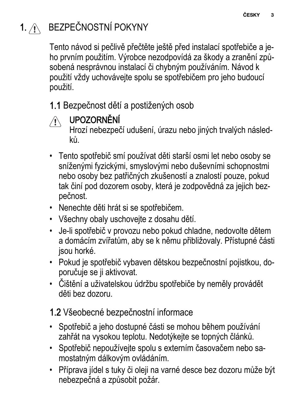 Electrolux EHF3920BOK User Manual | Page 3 / 72