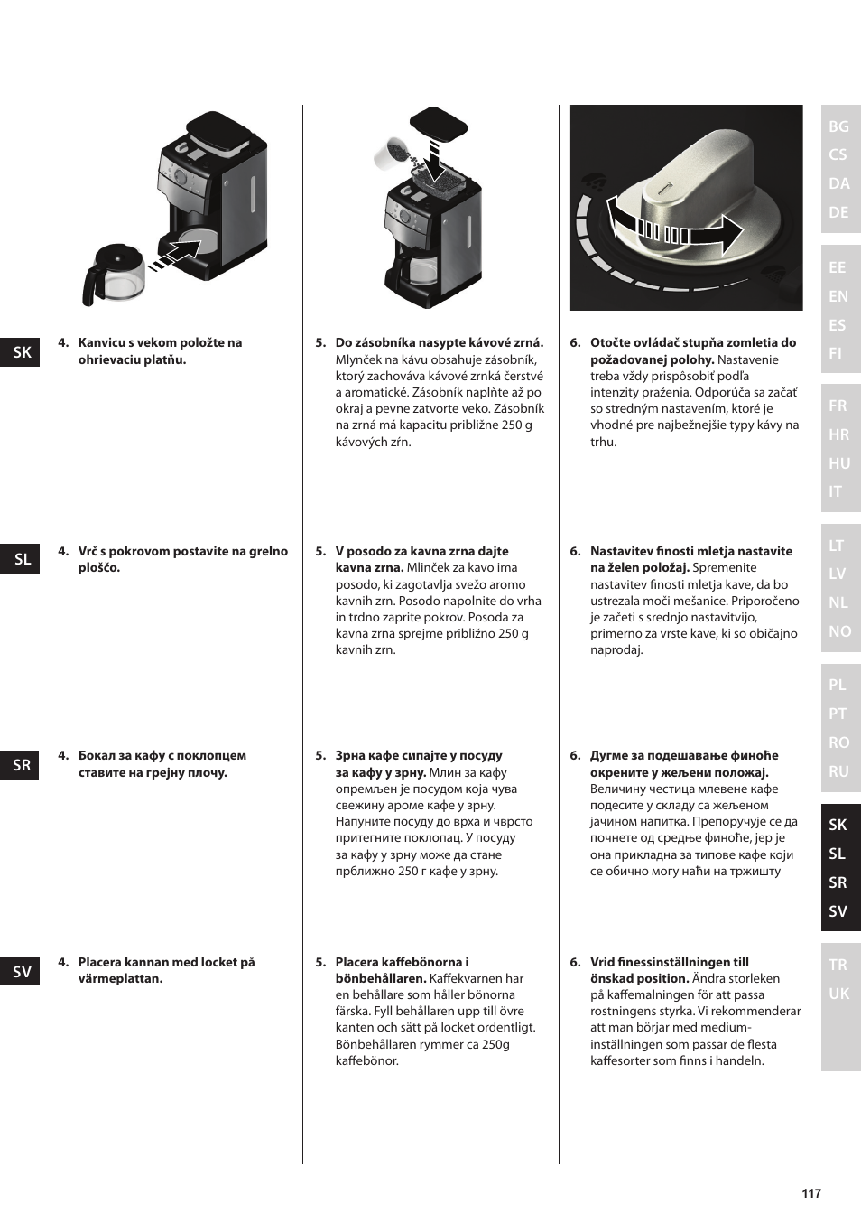 Electrolux EKAM300 User Manual | Page 117 / 154