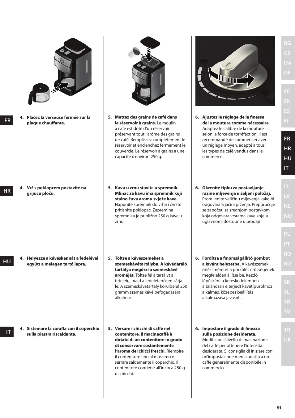 Electrolux EKAM300 User Manual | Page 51 / 154