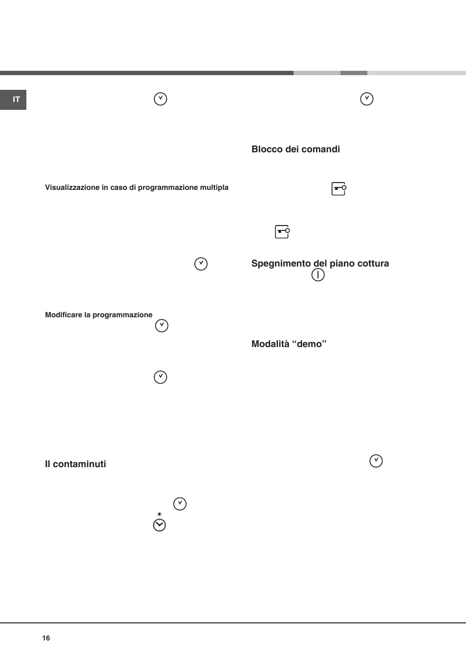 Hotpoint Ariston CE6IFA.F X F-HA S User Manual | Page 16 / 68