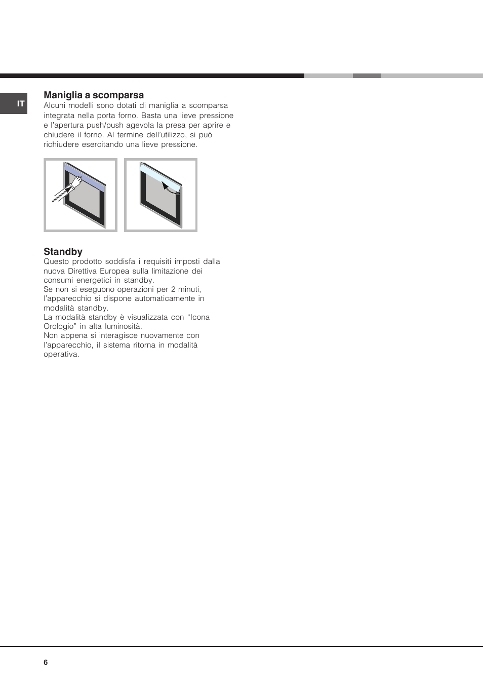 Hotpoint Ariston Luce FK 89 P X-HA User Manual | Page 6 / 72