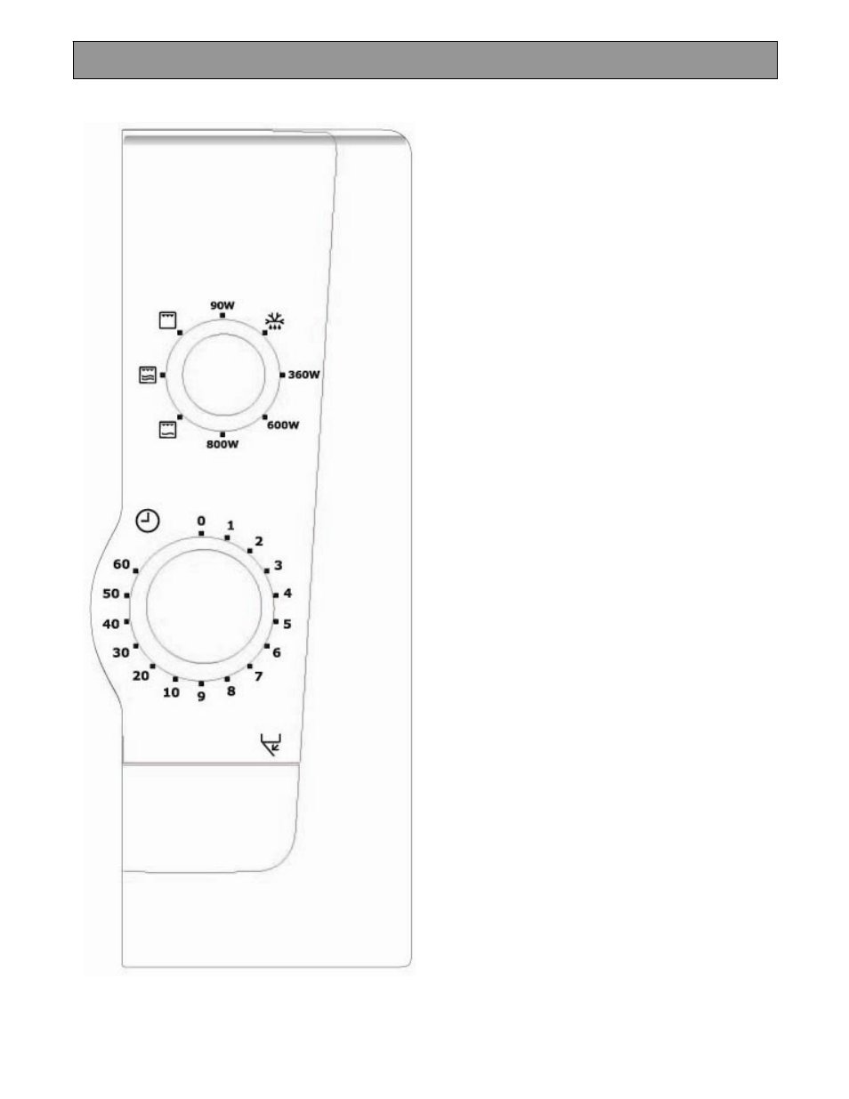 Control panel | Electrolux EMM21150S User Manual | Page 56 / 164